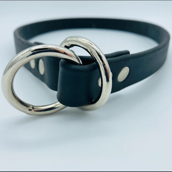 New Dog Collar Black BioThane 16” - Picture 3 of 5